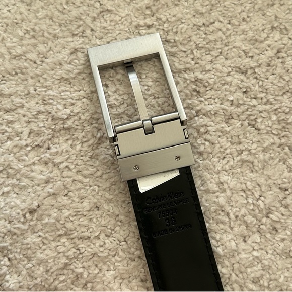 Mens Calvin Klein Reversible Belt - Picture 7 of 11
